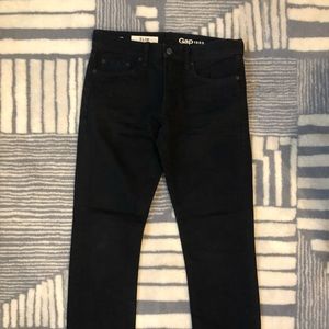 Gap black denim
